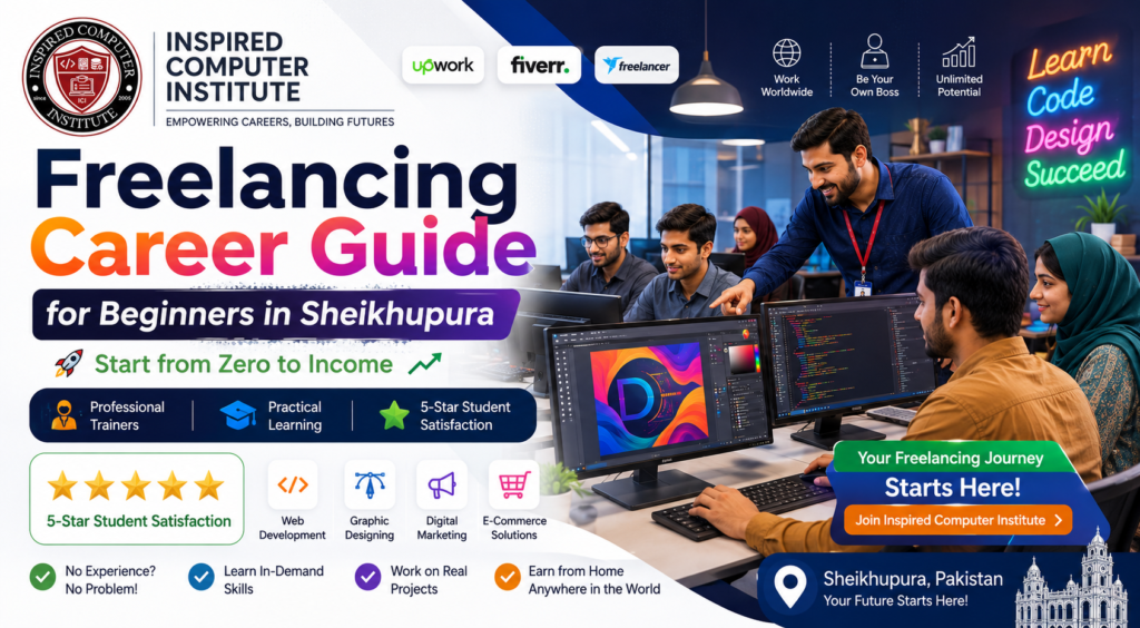 Freelancing Career Guide for Beginners in Sheikhupura – Start from Zero to Income