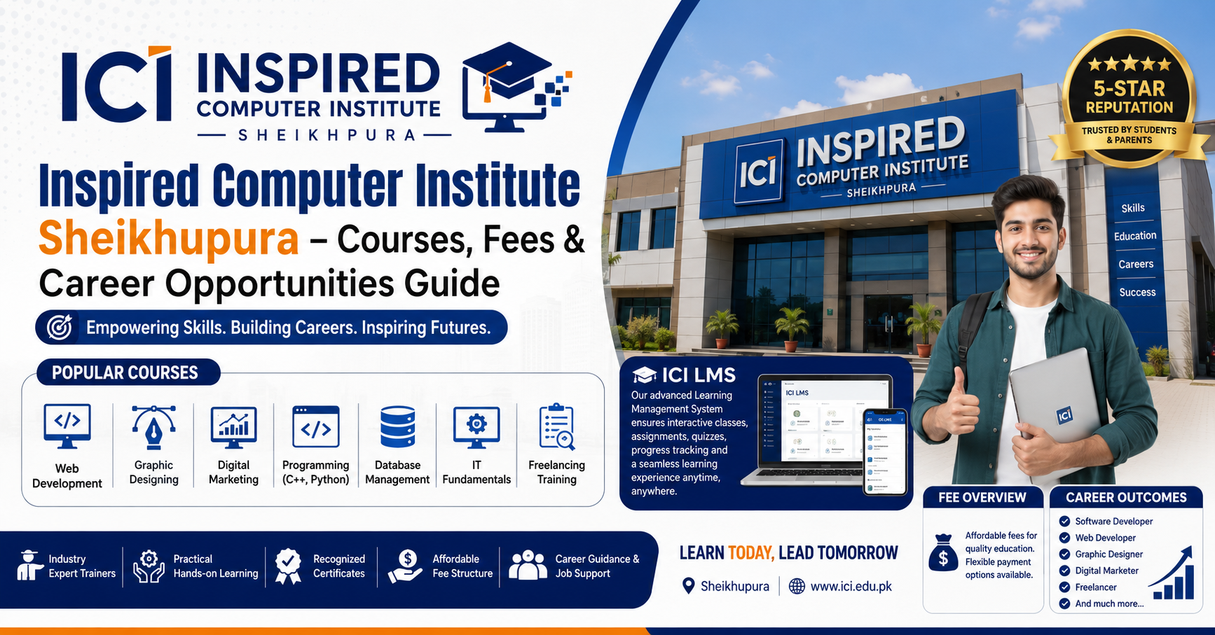Inspired Computer Institute Sheikhupura – Courses, Fees & Career Opportunities Guide