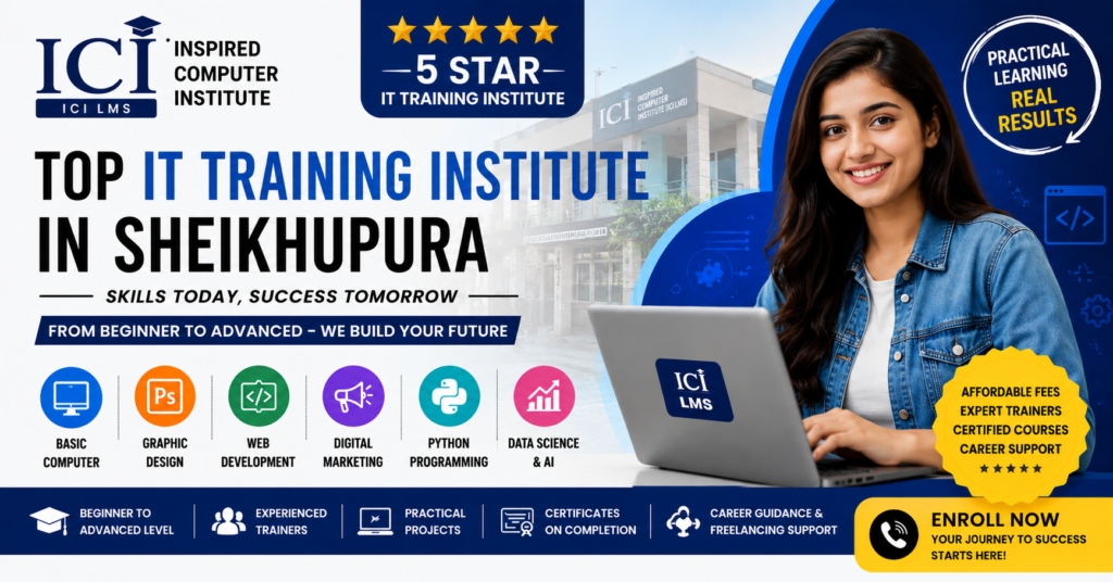 Top IT Training Institute in Sheikhupura – Inspired Computer Institute (ICI LMS) Guide