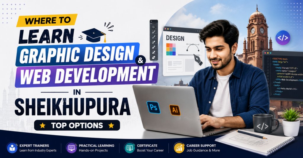 Where to Learn Graphic Design and Web Development in Sheikhupura (Top Options)