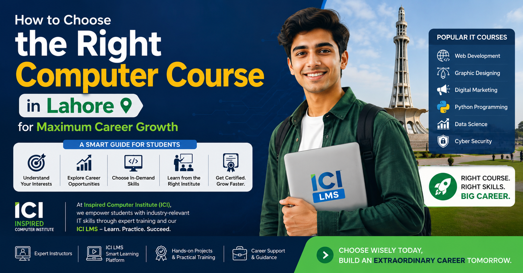 How to Choose the Right Computer Course in Lahore for Maximum Career Growth
