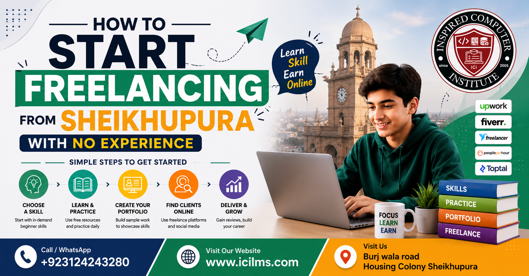 How to Start Freelancing from Sheikhupura with No Experience