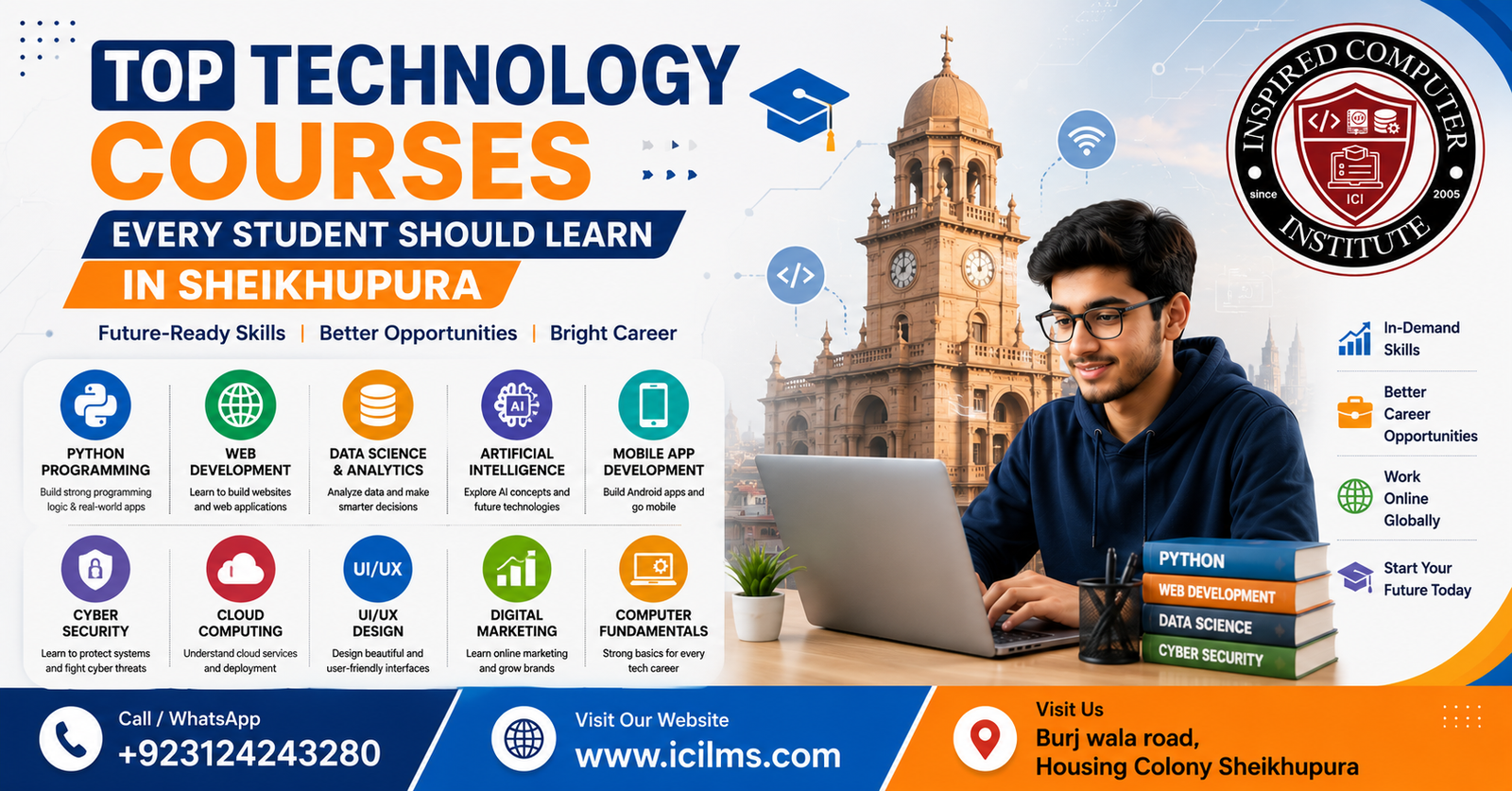 Top Technology Courses Every Student Should Learn in Sheikhupura