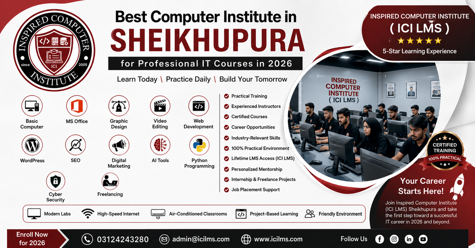 Best Computer Institute in Sheikhupura for Professional IT Courses in 2026