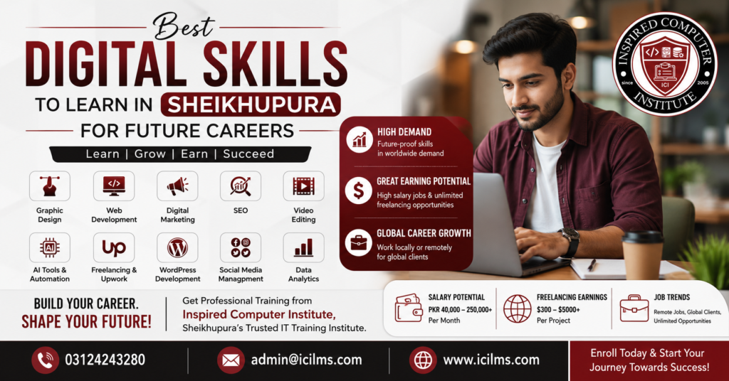 Best Digital Skills to Learn in Sheikhupura for Future Careers