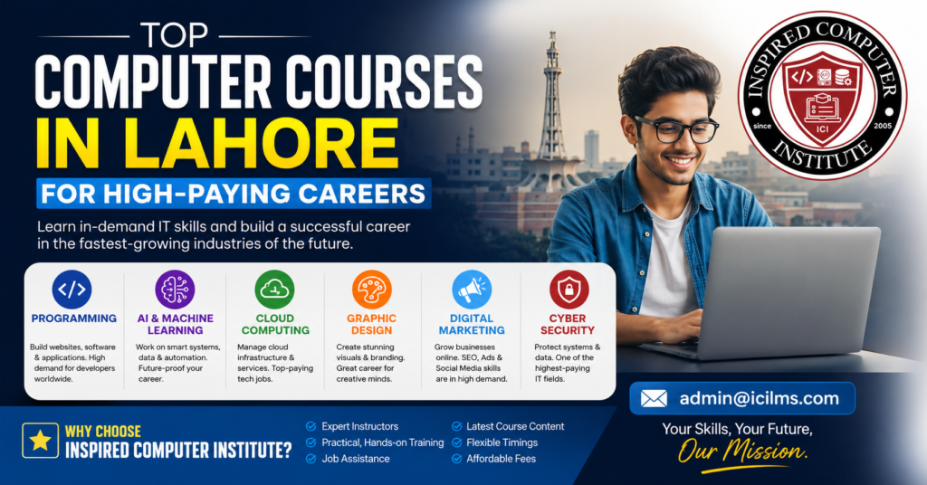 Top Computer Courses in Lahore for High-Paying Careers