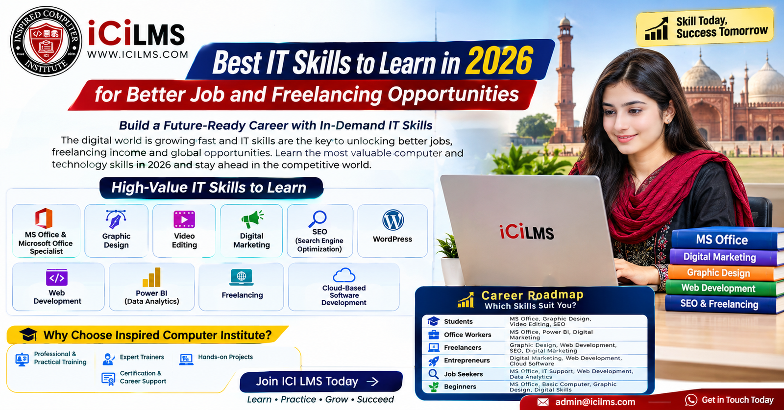 Best IT Skills to Learn in Lahore in 2026 for Better Job and Freelancing Opportunities