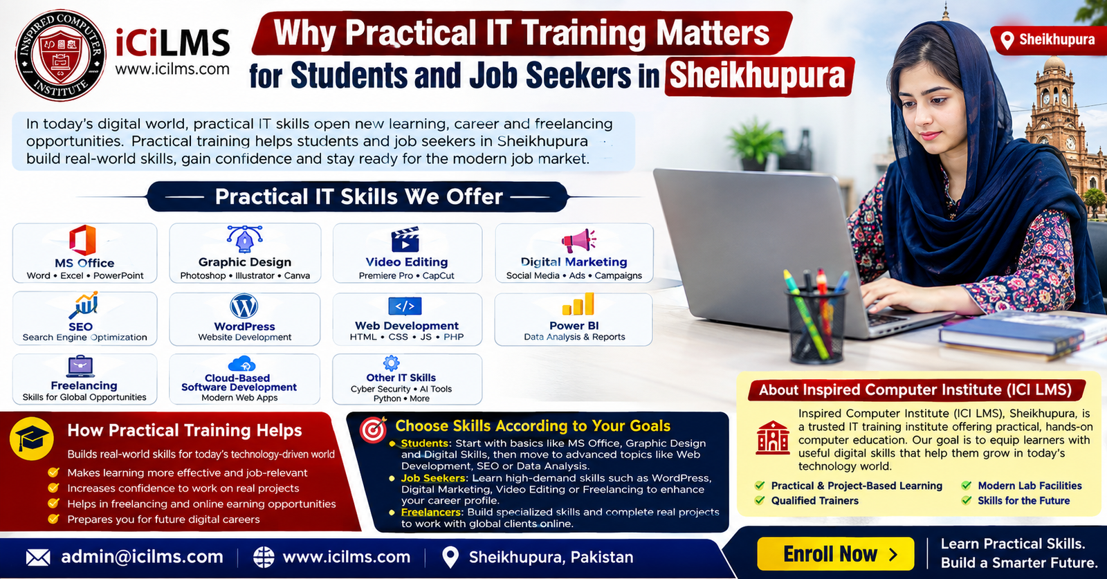 Why Practical IT Training Matters for Students and Job Seekers in Sheikhupura