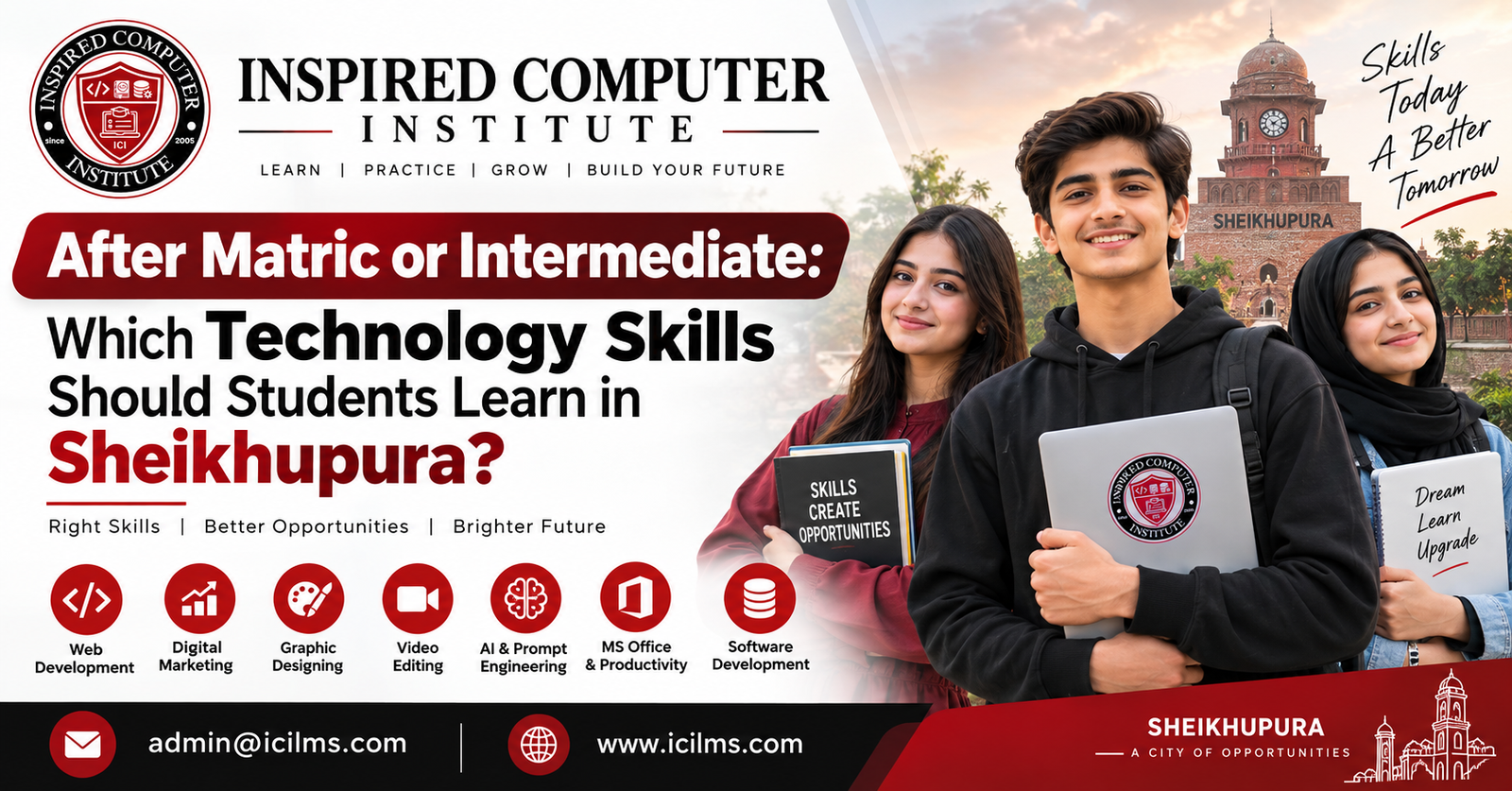After Matric or Intermediate: Which Technology Skills Should Students Learn in Sheikhupura?